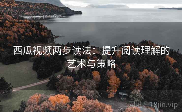 西瓜视频两步读法：提升阅读理解的艺术与策略