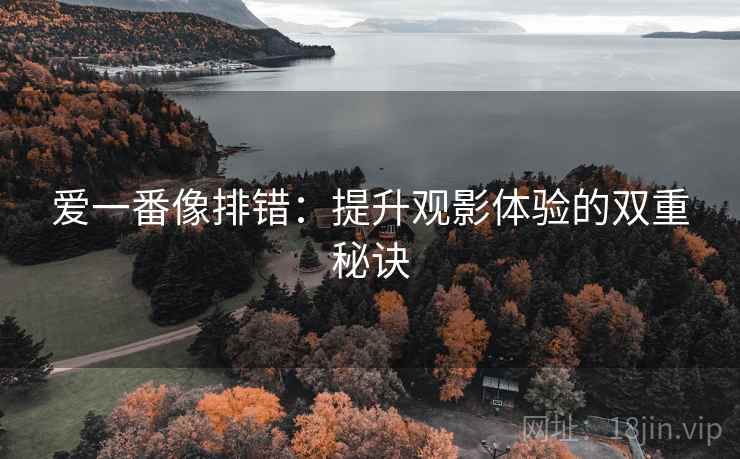 爱一番像排错：提升观影体验的双重秘诀